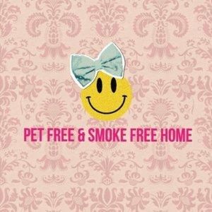 Smoke free and pet free home